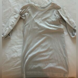 Lululemon White Swiftly Tech Long-Sleeve